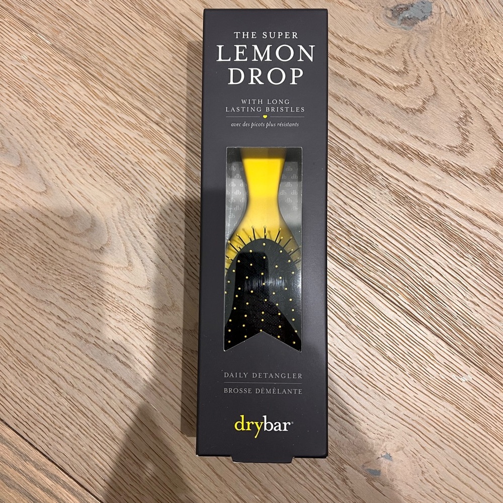 Drybar The Super Lemon Drop Hair Brush - Yellow and Black